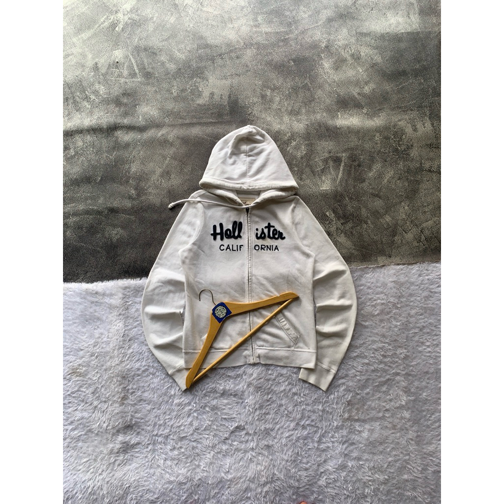 Hoodie Hollister Putih