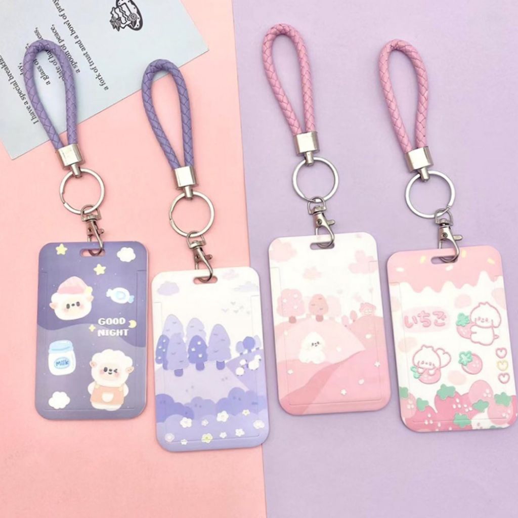 

ID CARD HOLDER MOTIF KAWAII TEMPAT KARTU PHOTOCARD PHOTO CARD