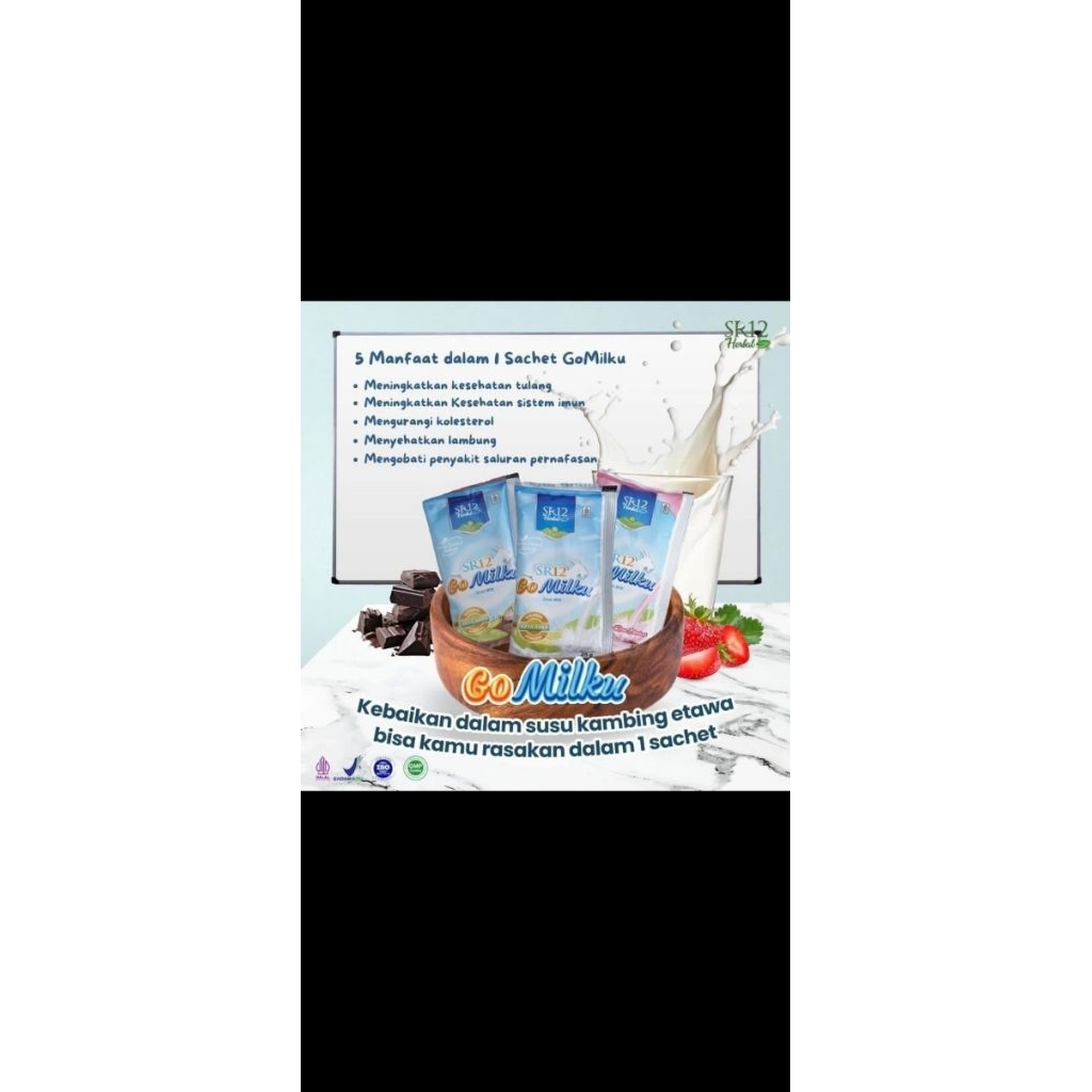 

Sachet gomilku 1 renteng isi 10 sachet