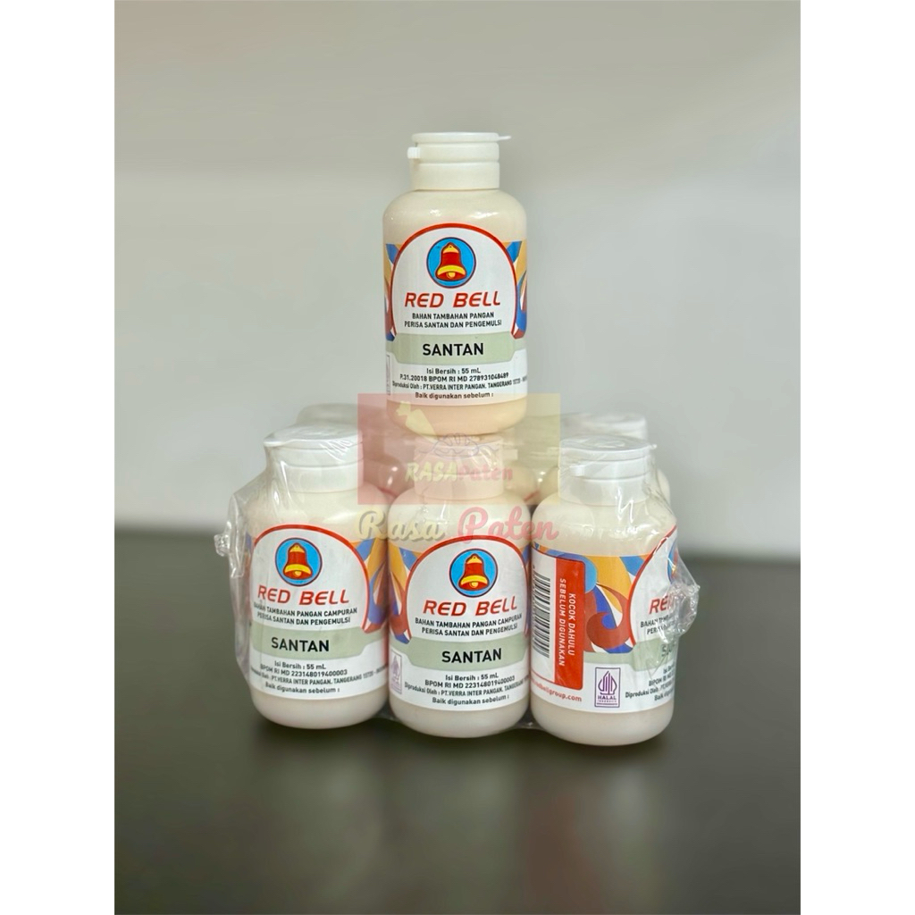 

RED BELL PASTA 55 ml SANTAN Halal BPOM RI COD Satuan / Lusinan