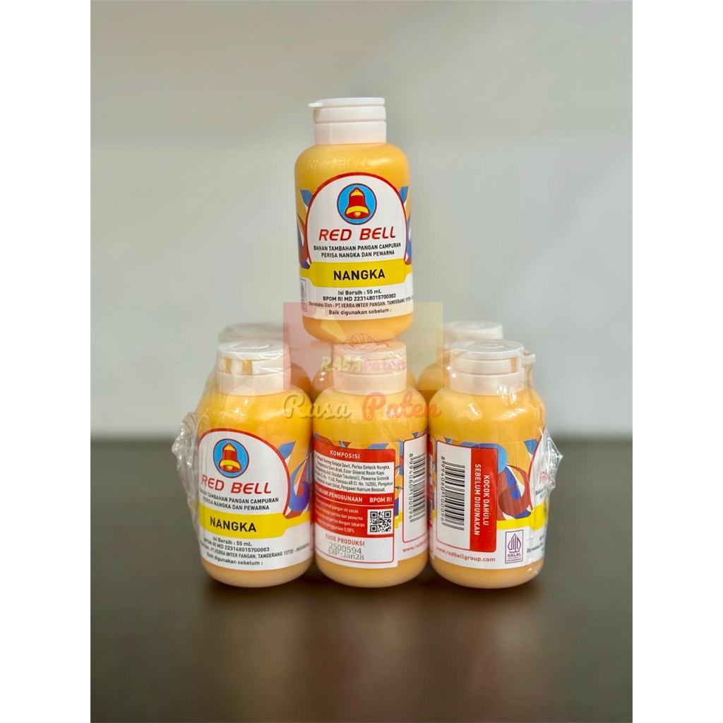 

RED BELL PASTA 55 ml NANGKA Halal BPOM RI COD Satuan / Lusinan