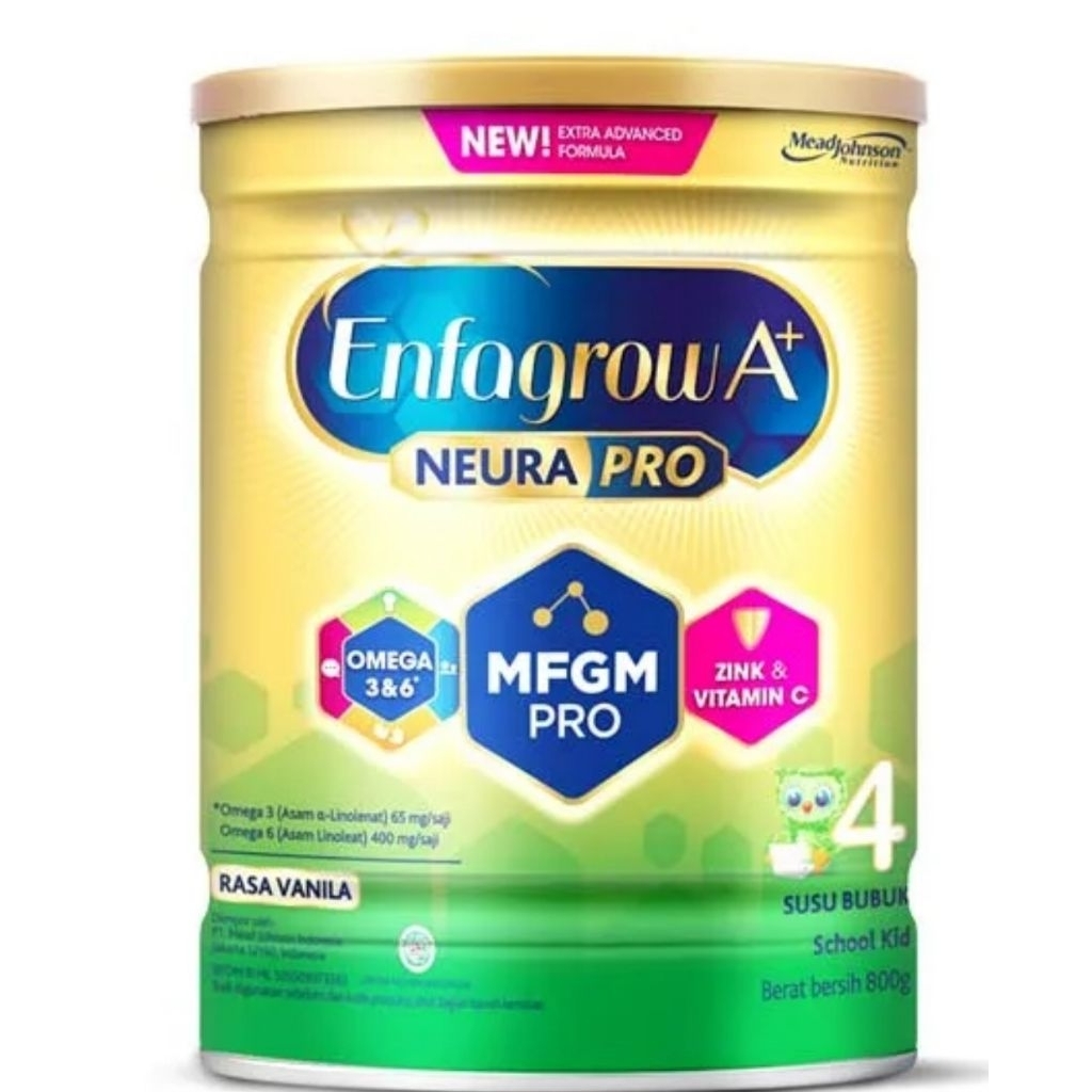 

Enfagrow A+ Tahap 4 Rasa Vanila 800gr