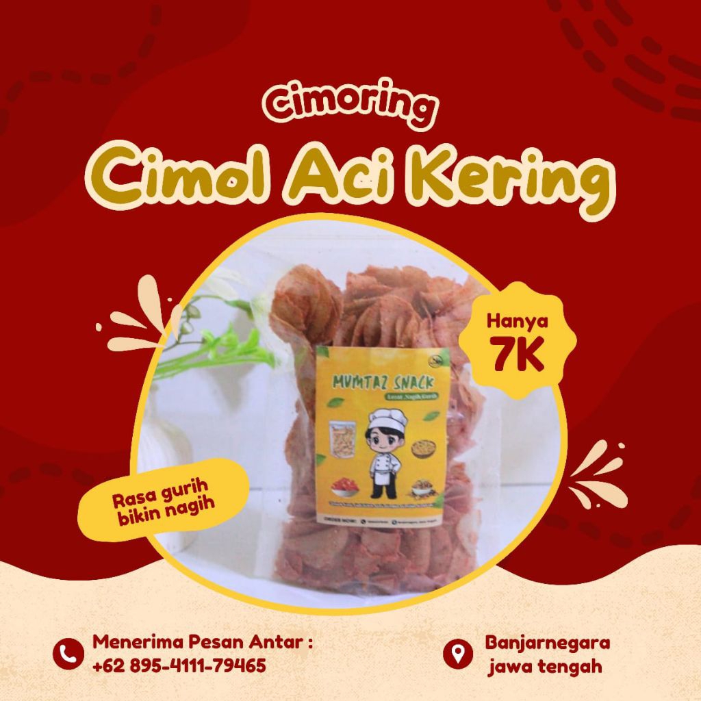 

Cimoring Molring 125 gram (Cimol Aci Kering-cimol kering)