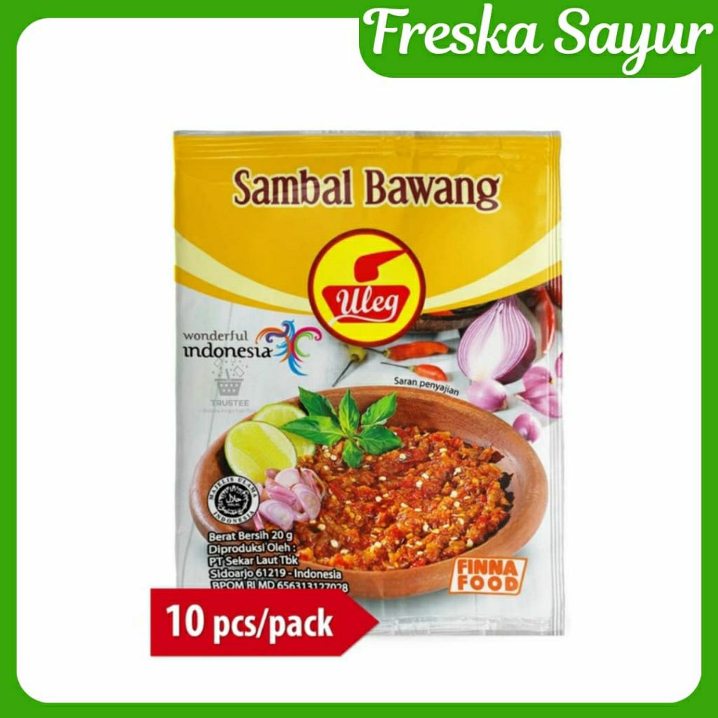 

Sambal Uleg Sambal Bawang 1 Renceng (Isi 10 pcs)