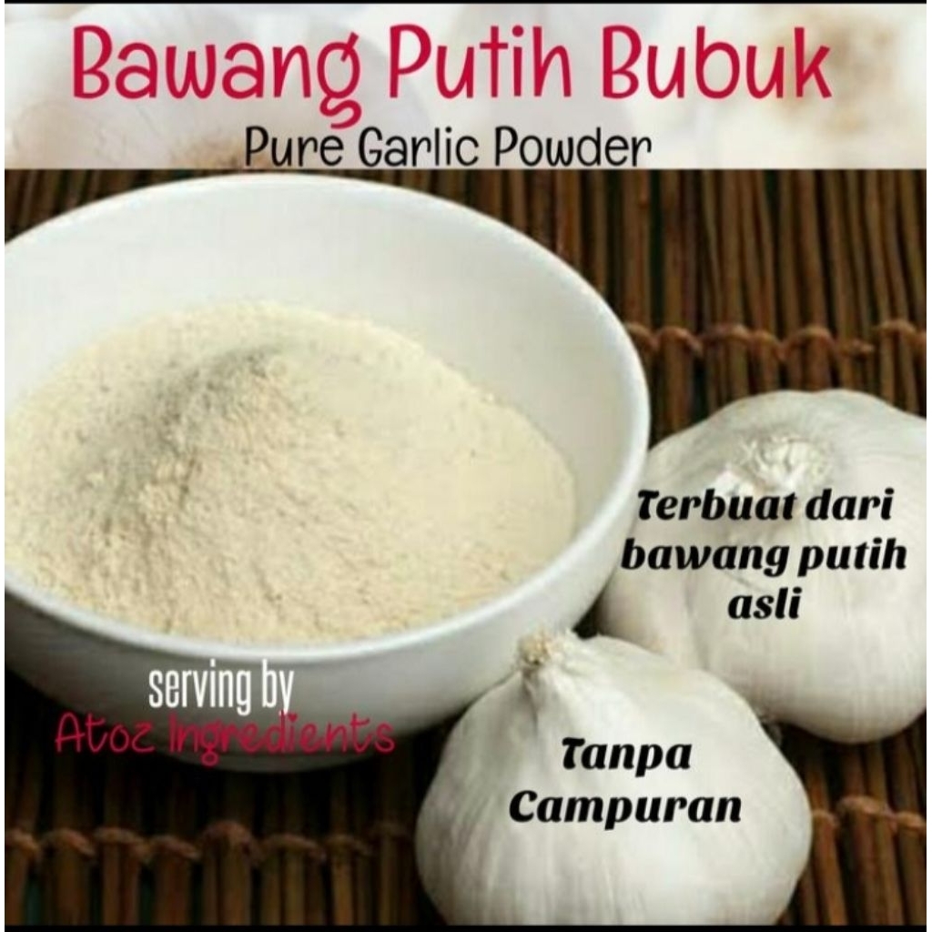 

Garlic Powder - Pure 100% 1kg / Bawang Putih Bubuk - Murni 1kg