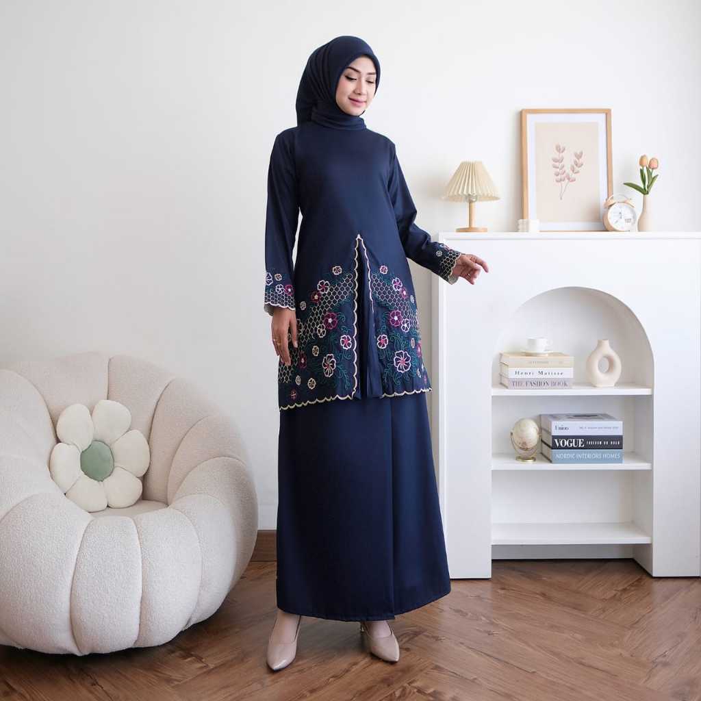 N2fashion - cod one set melayu setelan rok bordir marapi mato aia bhan toyobo premium