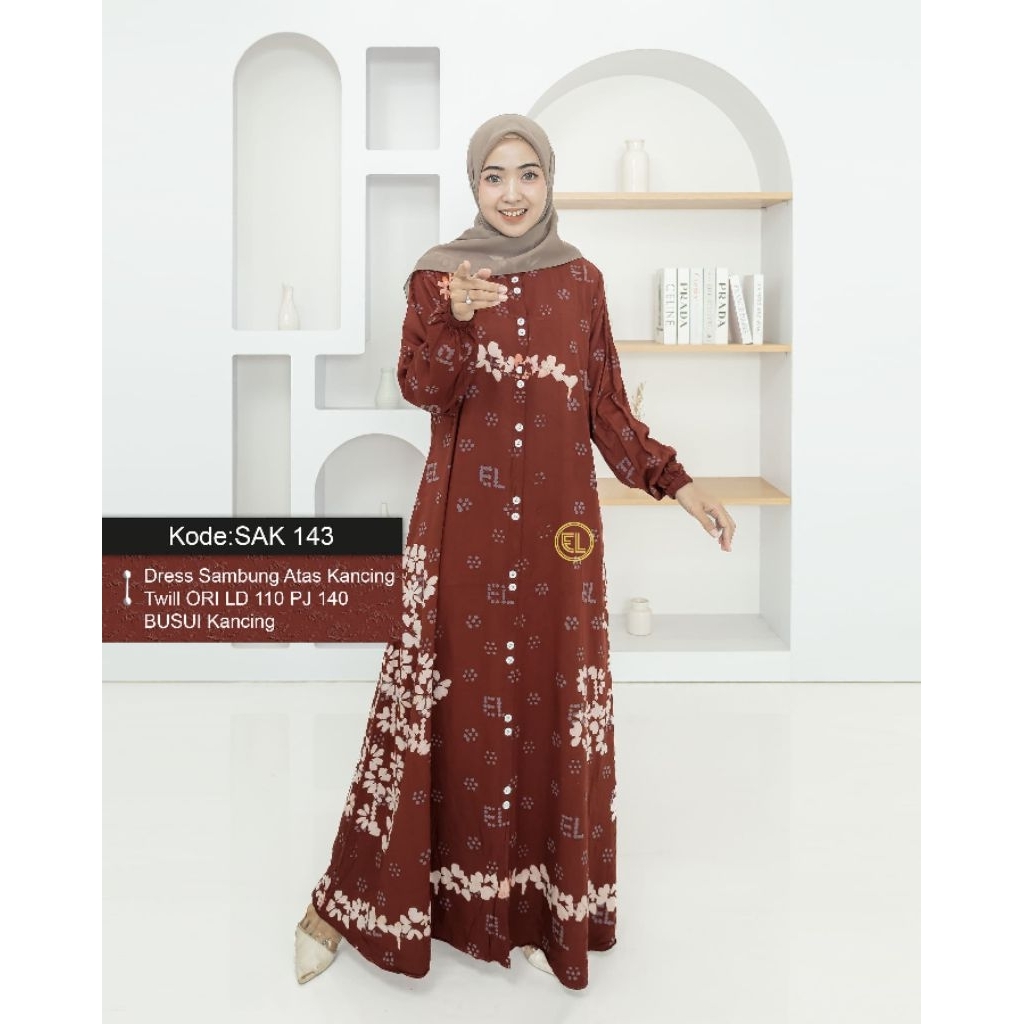 Dress Twill Ori Elzhaf LD 110