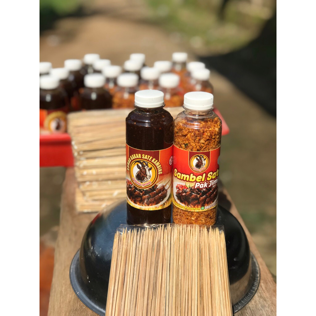 COD sambal kacang sate kambing pak jimin