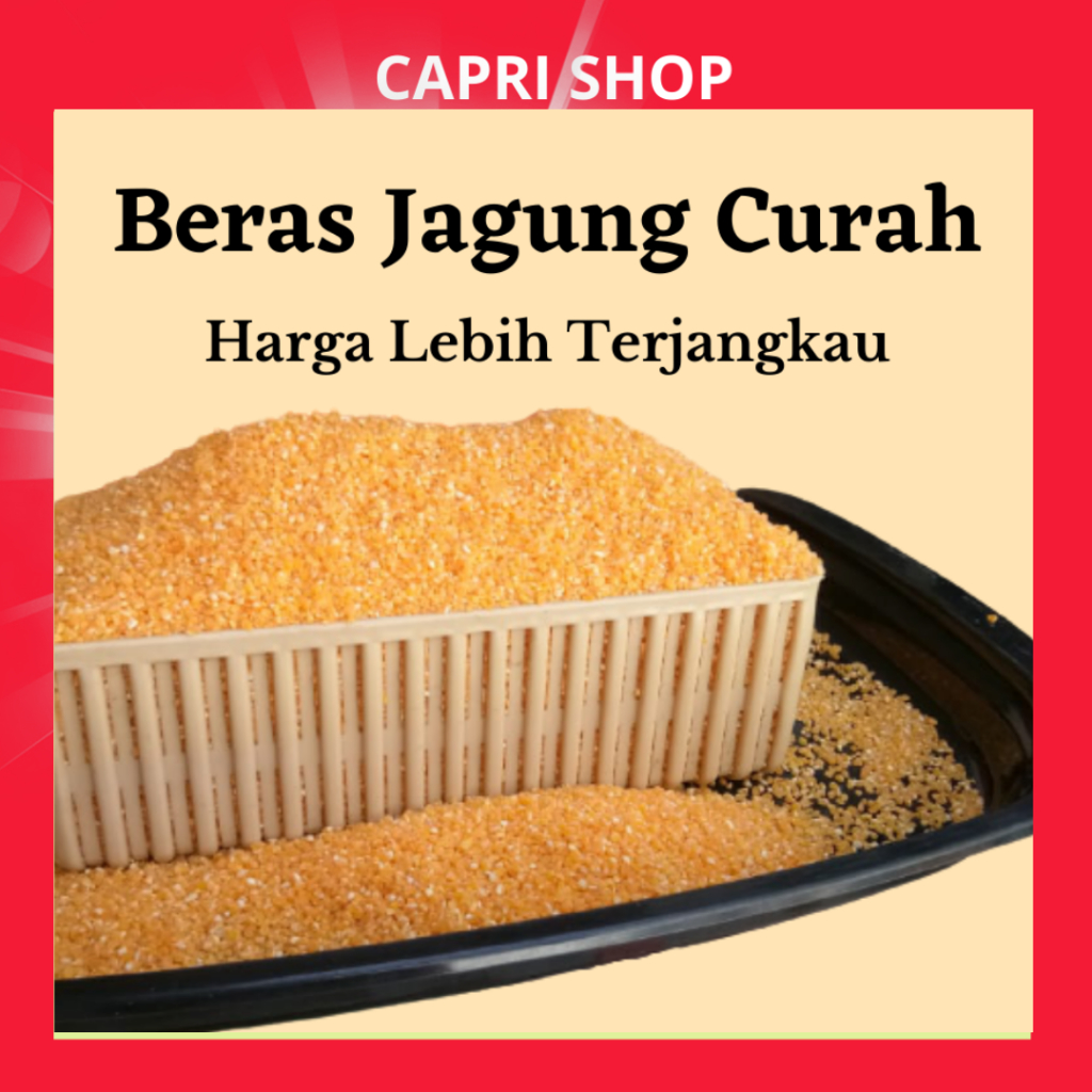 

Beras Jagung Dollar Bungkus Ulang 500 gram dan 1000 gram