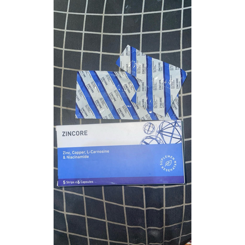 Preloved kapsul Zincore ERHA