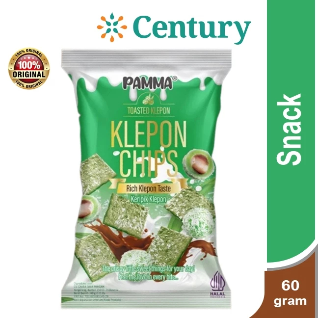 

PAMMA KLEPON CHIPS 60G / MAKANAN RINGAN / KERIPIK