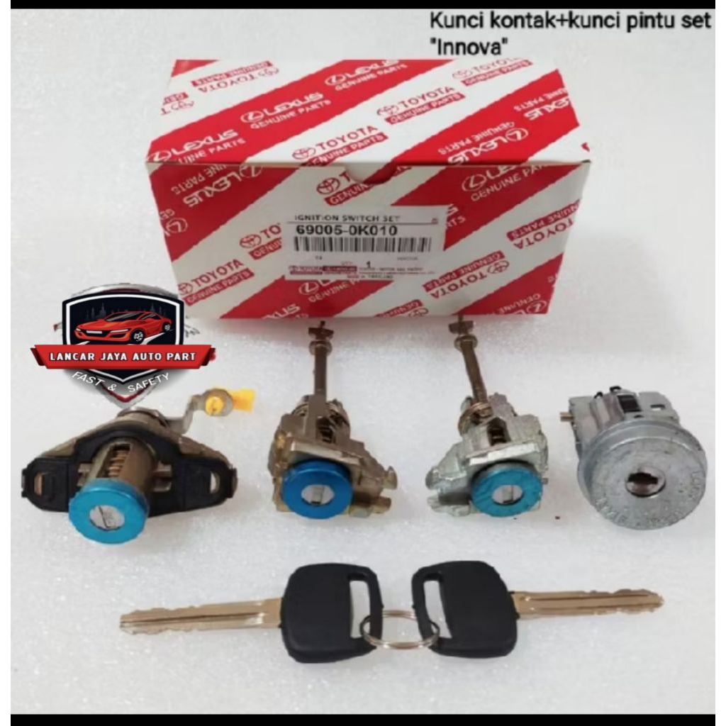 KUNCI KONTAK SET TOYOTA INNOVA OEM BERGARANSI