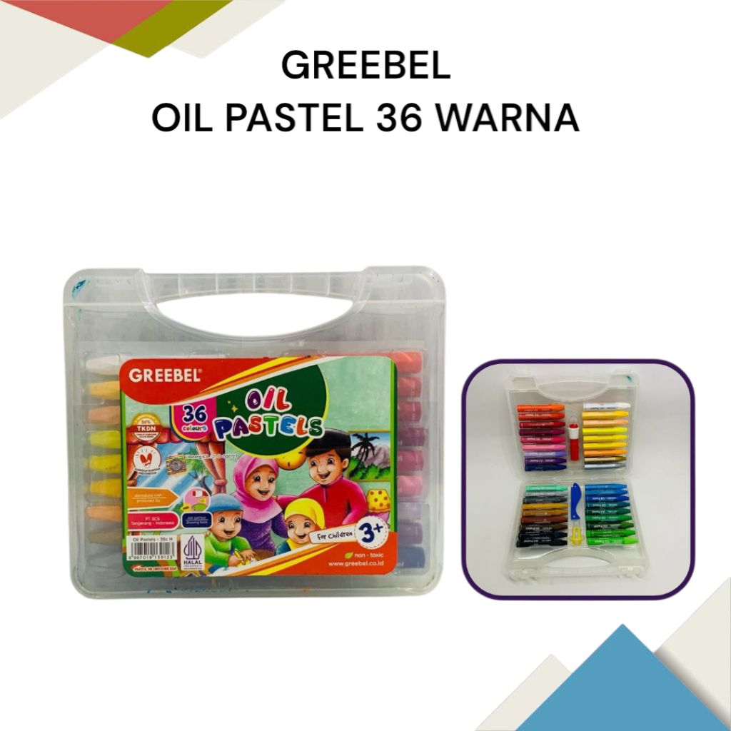 

Oil Pastel Greebel Krayon Minyak 36 warna