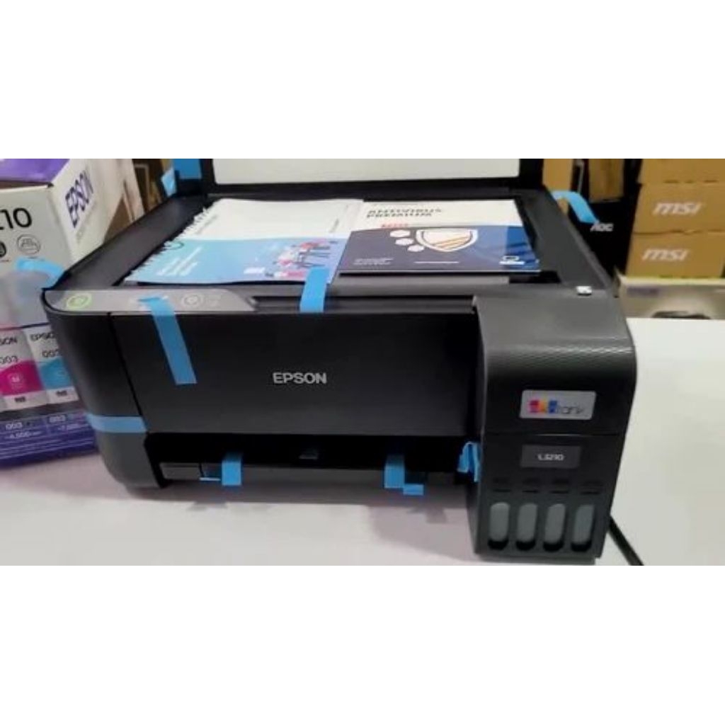 Printer Epson L3210 Fotocopy Scan Print