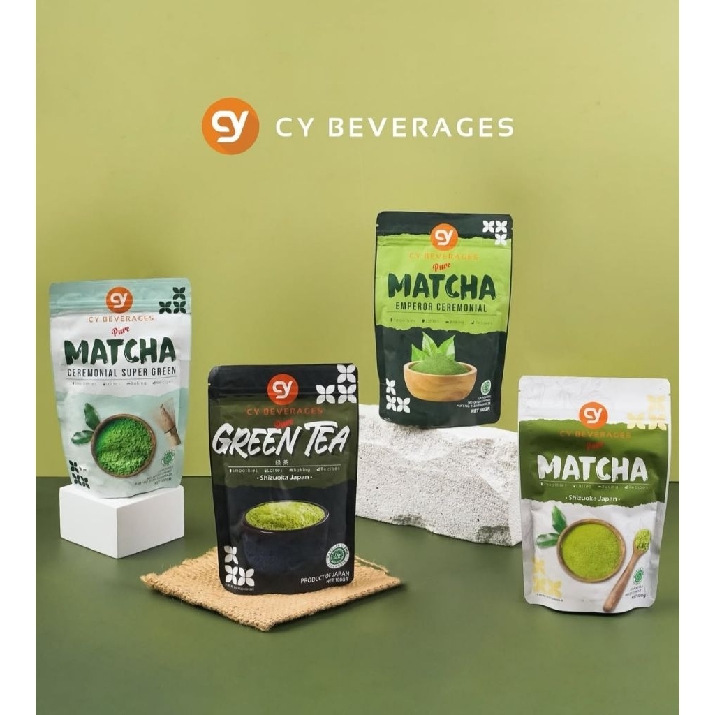 

CY BEVERAGES PURE MATCHA SHIZUOKA JAPAN 100GRAM