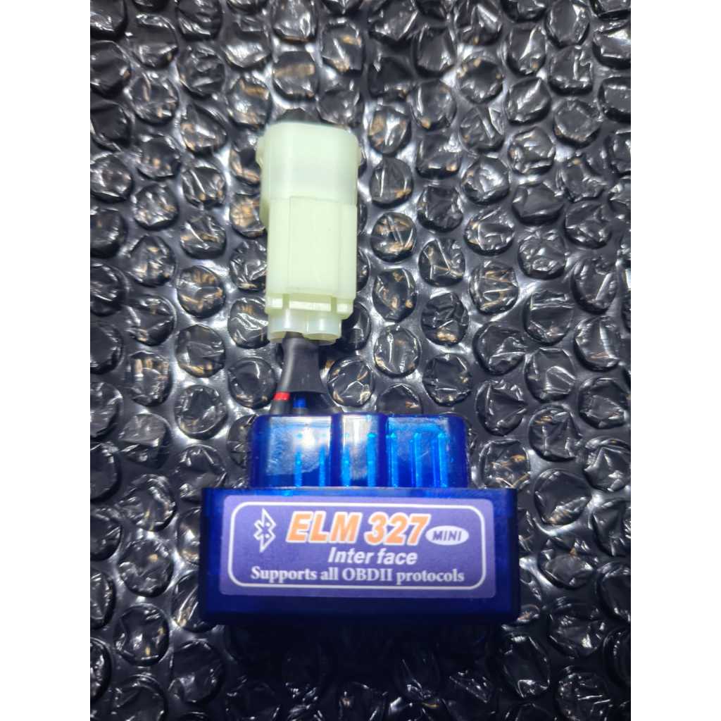 Scanner Motor Injeksi Honda Obd2 via bluetooth ELM 327 V2.1 free aplikasi