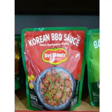

Del Monte Saus Barbeque Korea 250gr