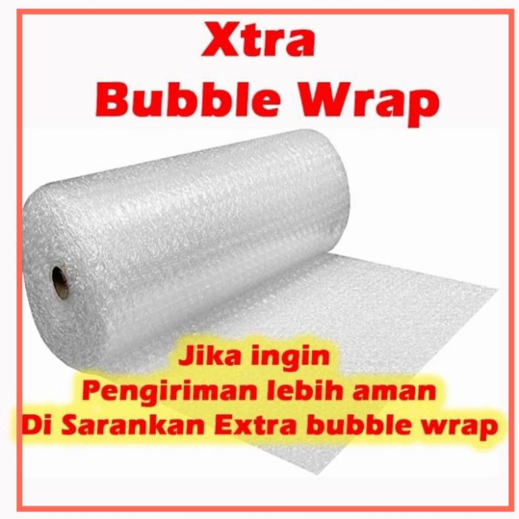 

Mbakolamis. Bubble Wrap Tambahan untuk packing lebih aman