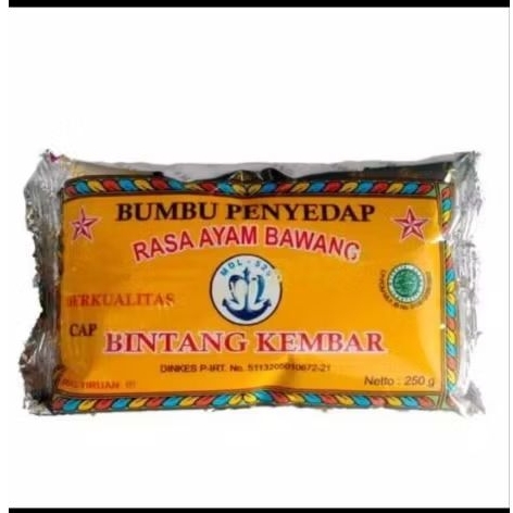 

Bintang Kembar Bumbu Penyedap Rasa Ayam Bawang 250gr
