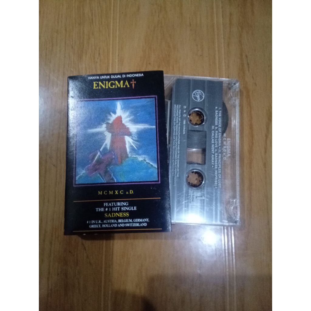 kaset pita enigma - mcmxc a.d.