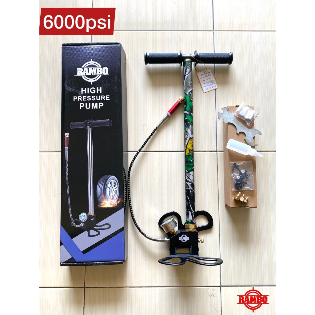Pompa RAMBO Camo 6000 PSI Murah Berkualitas / Pompa PCP 6000 PSI