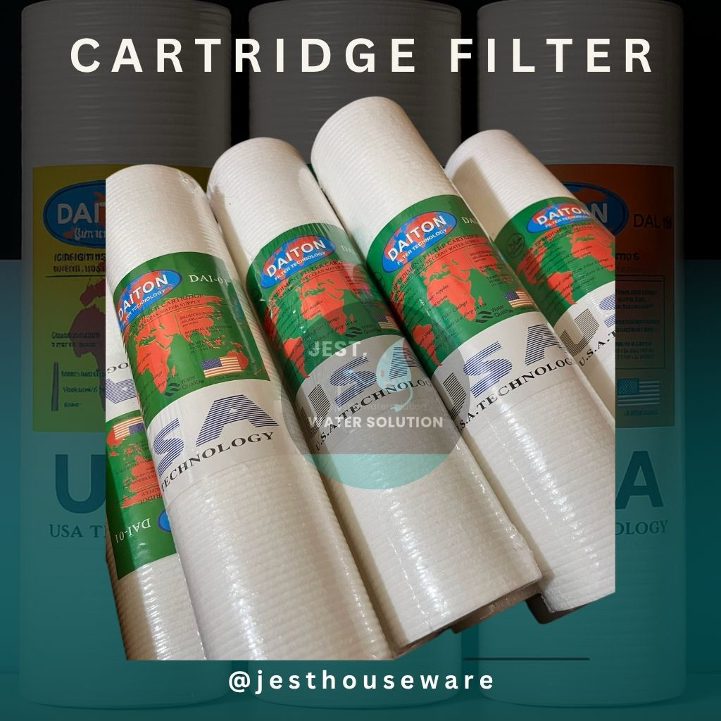 Filter Air Daiton Paket 10 pcs | Catridge Filter Daiton | Catridge RO | Catridge Filter Air Minum | 
