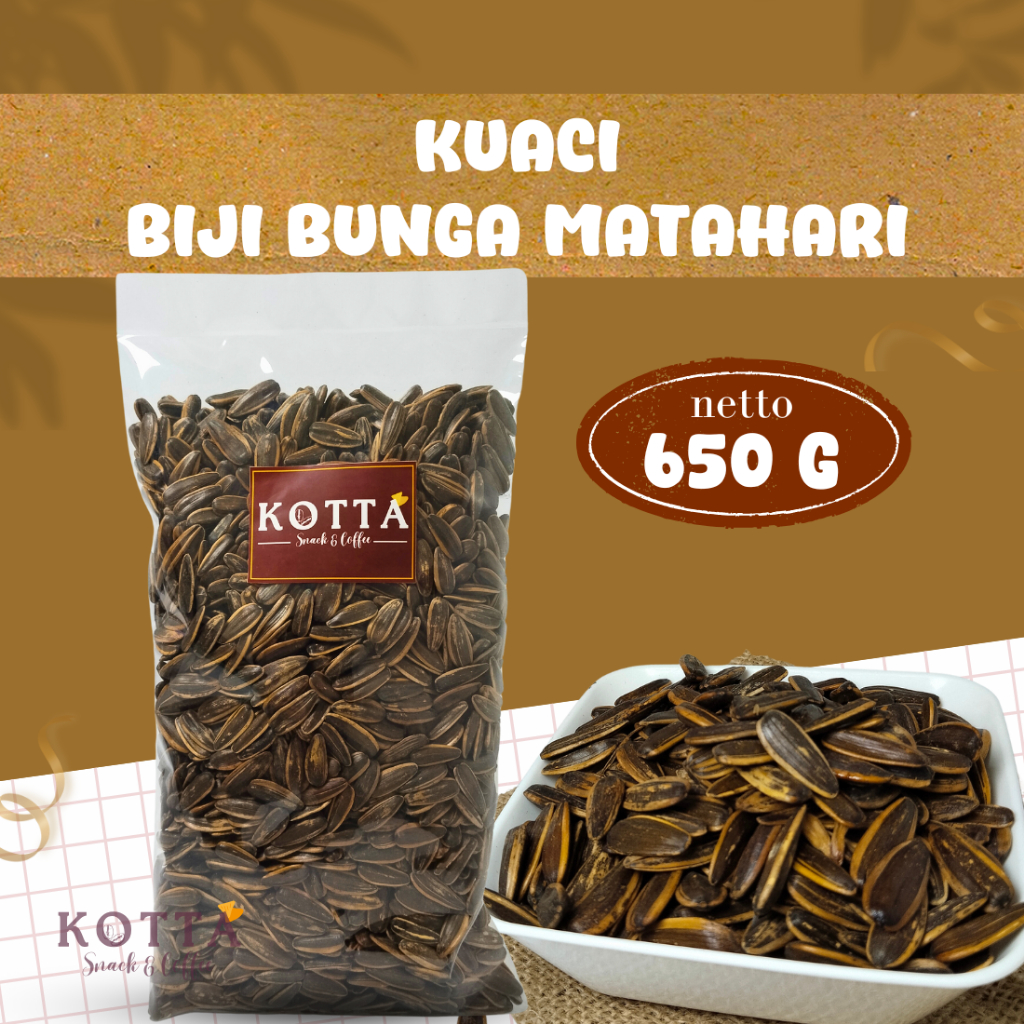 

Kuaci | Biji Bunga Matahari 650 gram
