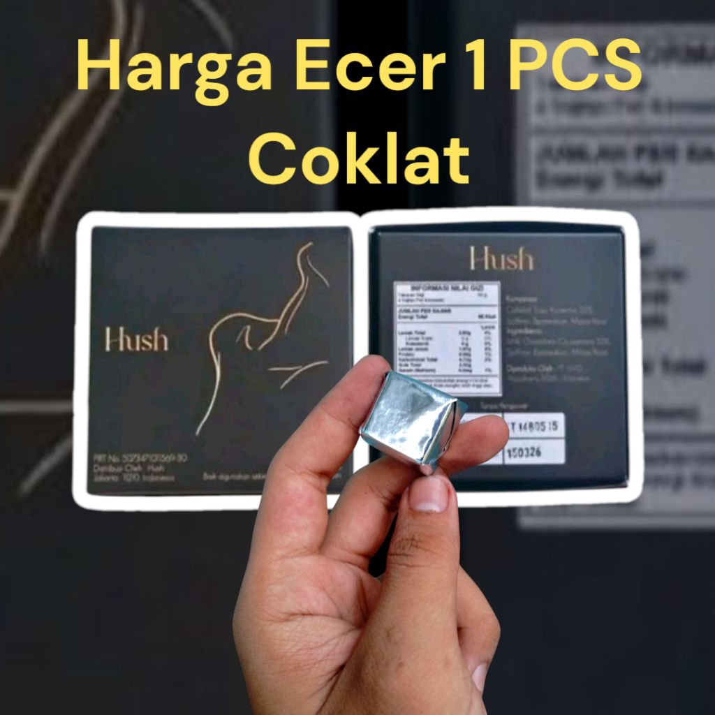 

Hush chocolate Drak Harga Eceran 1 Pcs Coklat for copele