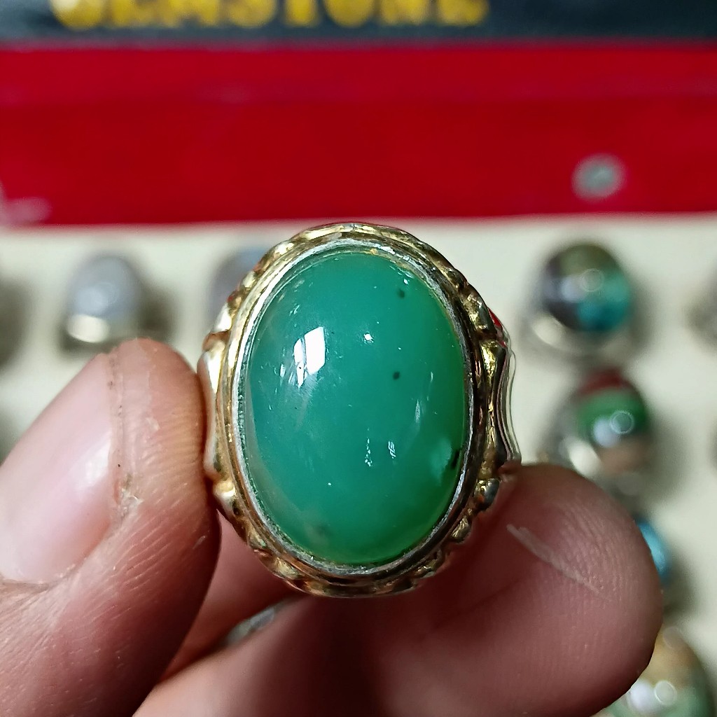 Batu Akik Hijau Garut Asli – Keindahan Alami, Kualitas Premium - BK0174