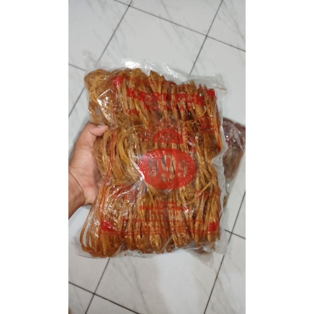 

Kerupuk Mie Bulat Cap 999/Kerupuk khas Medan 1Kg