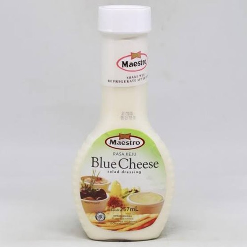 

[oddsolshop] pekanbaru/Maestro Rasa Keju Blue Cheese Salad Dressing 237GR