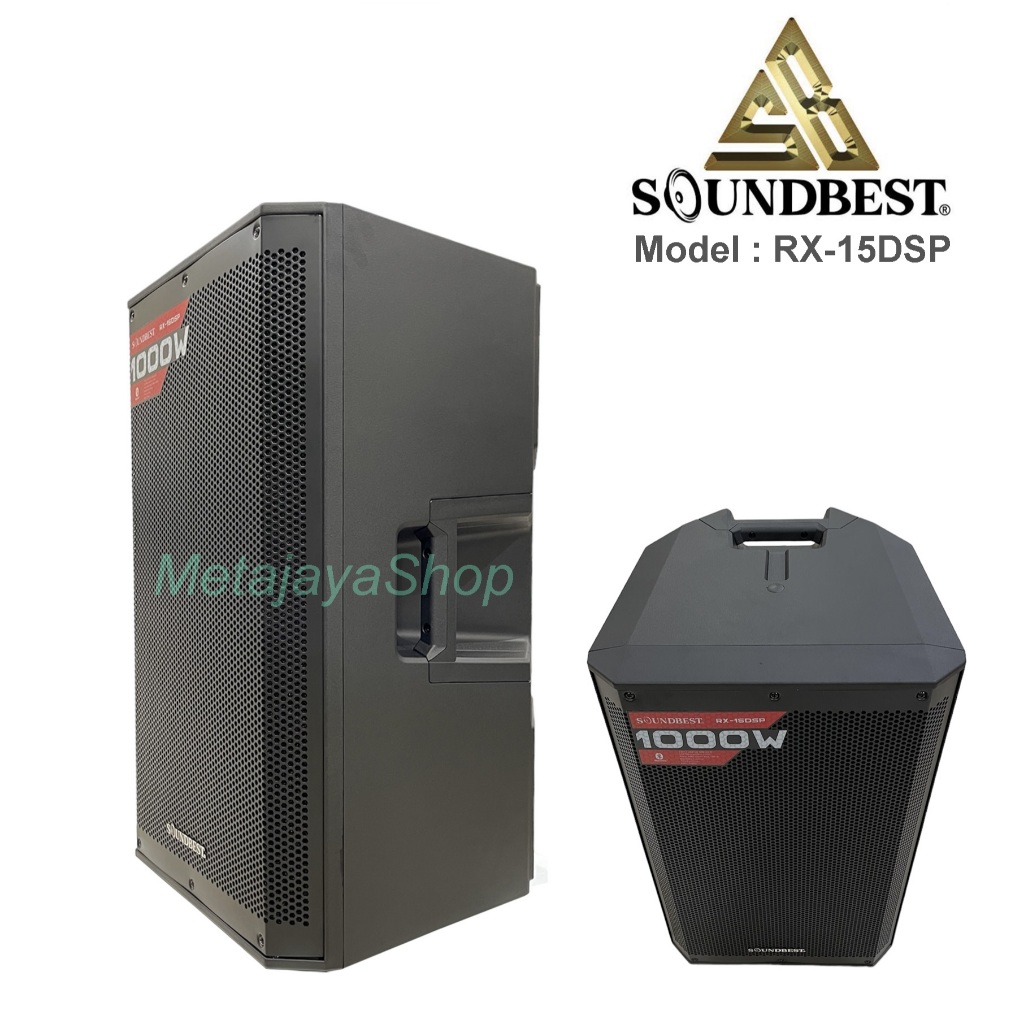 (JUAL 1 BUAH) Speaker Active SoundBest RX15 DSP 15inch Speaker Professioal Active Bluetooth