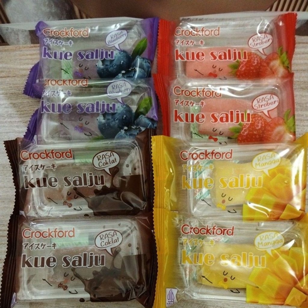 

Kue Salju isi Selai / Crockford (5pcs) Halal