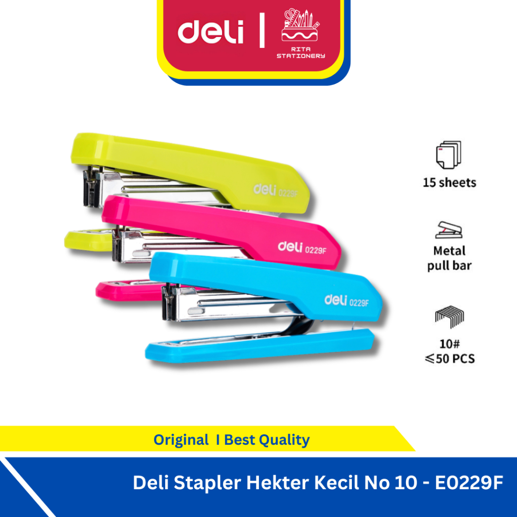 

Deli Stapler Hekter Kecil No 10 - E0229F