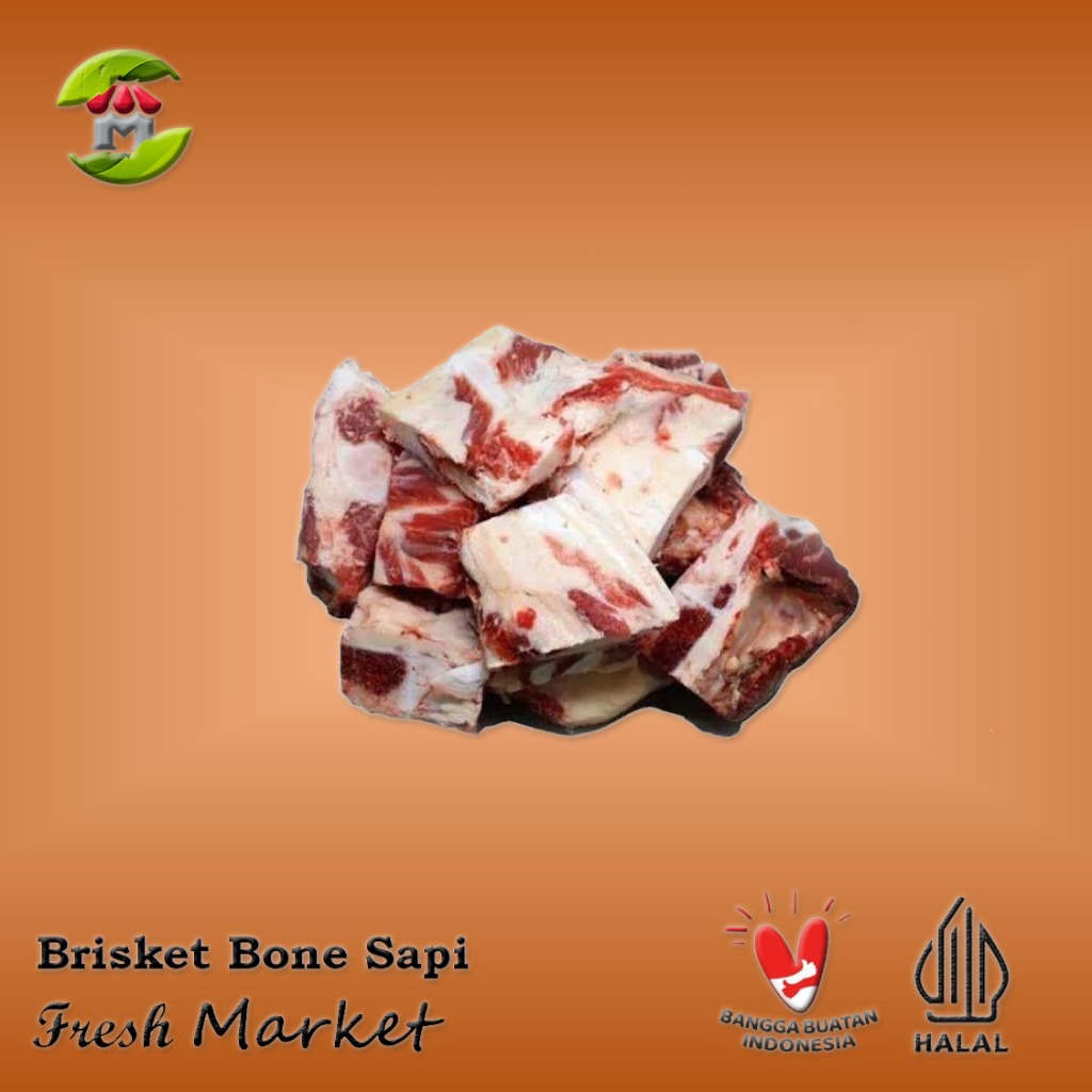 

[Bintaro] Brisket Bone Tulang Iga Gondrong Sapi Import AUS Pack 450gr - 500gr