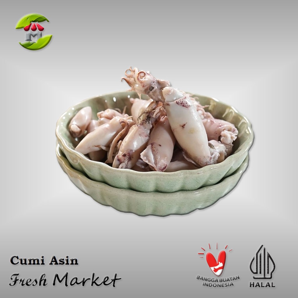 

[DEPOK] Baby Cumi Asin Pack 250gr