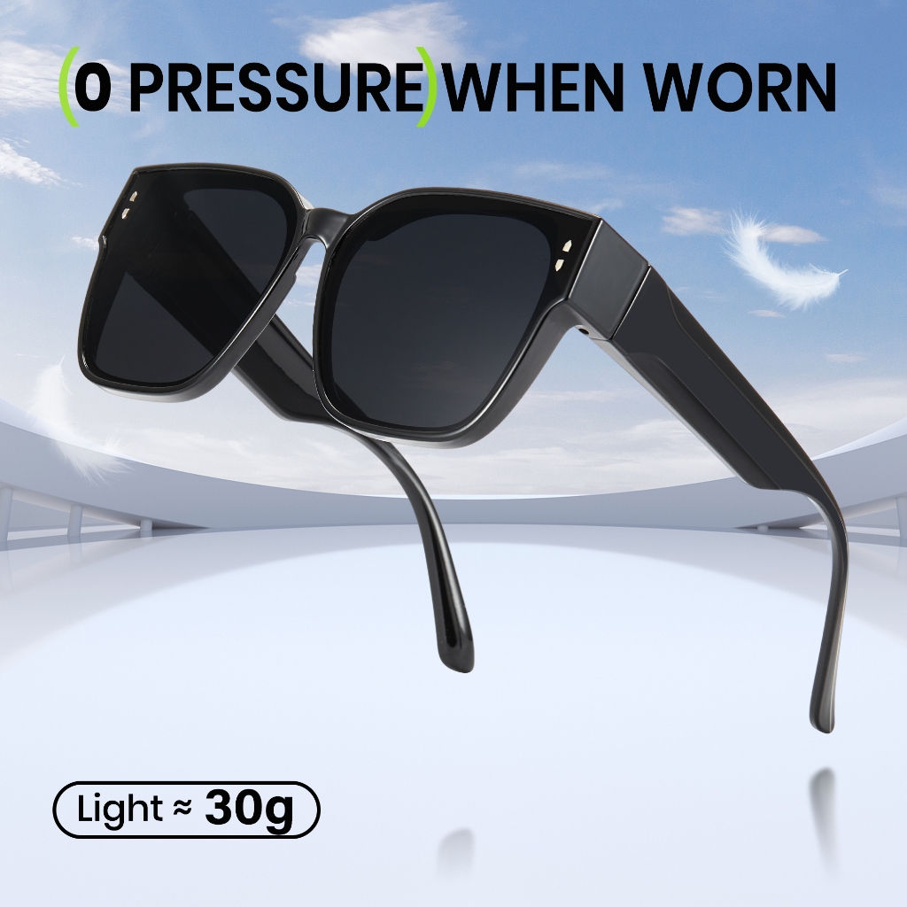 Cyxus Kacamata Hitam Uv400 Kacamata Wanita/Pria Sunglasses Korean Ins Fashion eyewear original