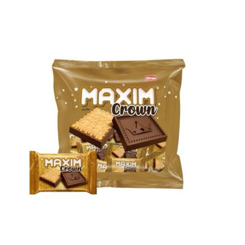 

(ECER) Elvan Maxim Crown Biskuit Sandwich Coklat