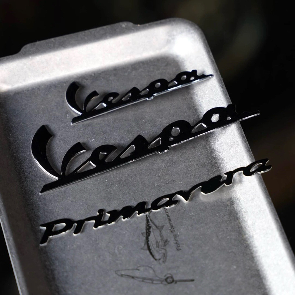 Emblem Vespa Matic Sprint Primavera Super Logo Stiker Sticker Excel PS Clasic Primavera PX Exclusive