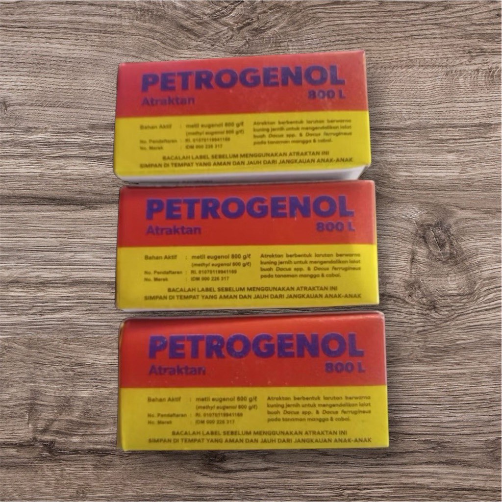 PETROGENOL 800L – Atraktan Pengendali Lalat Buah | Ampuh untuk Mangga & Cabai