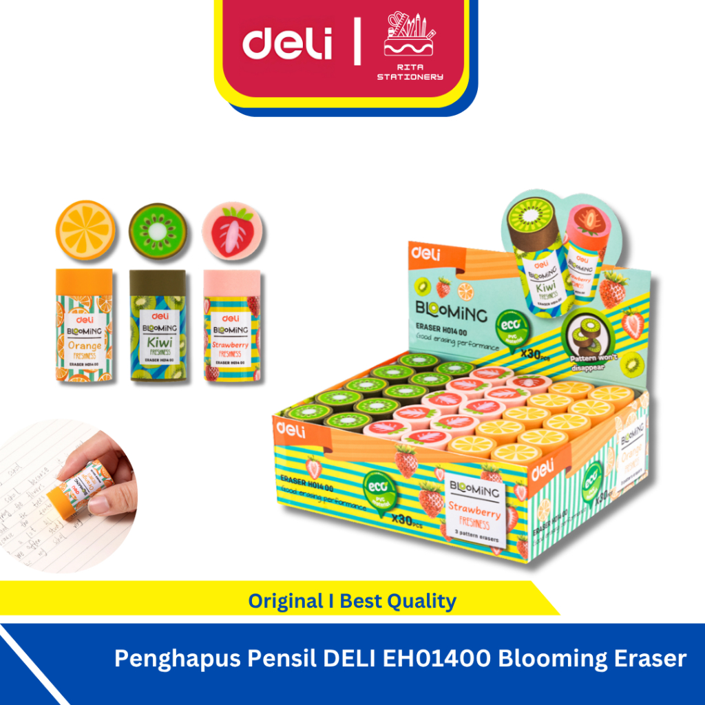 

Deli Penghapus Pensil Lucu EH01400 Blooming Eraser eceran satuan