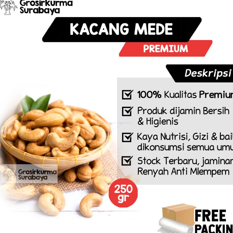 

KACANG MEDE 25GR OVEN PANGGANG Kualitas Super Untuk Camilan Roasted Snack Camilan Sehat Keluarga