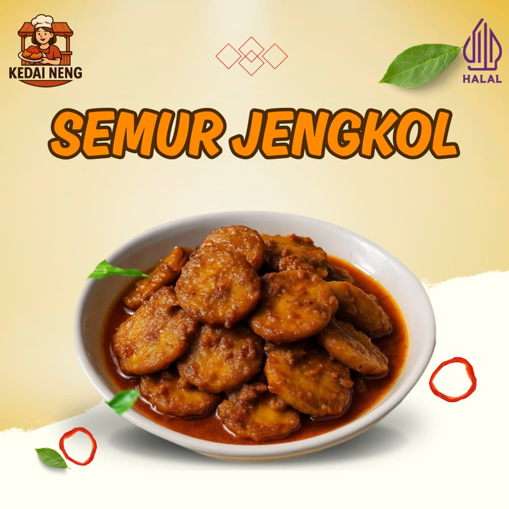 

semur jengkol pedas fresh dimasak saat anda order