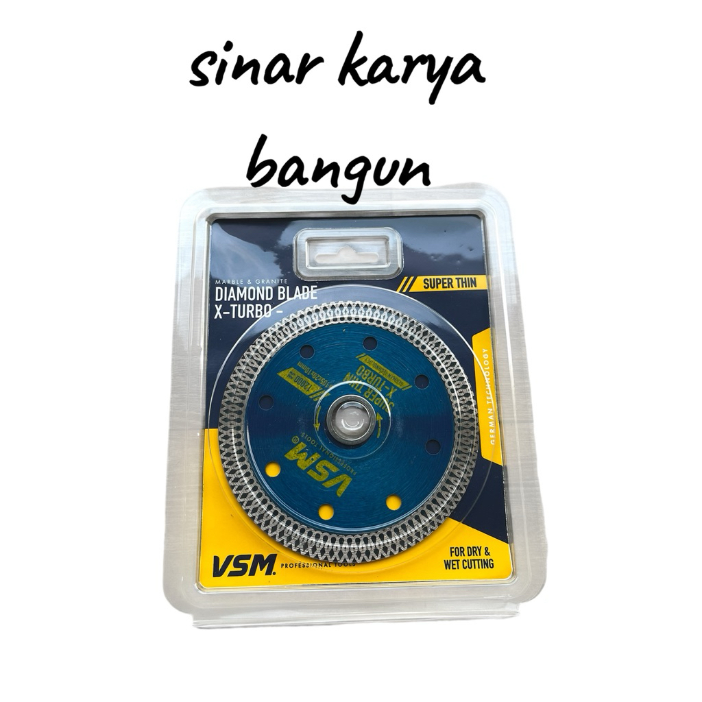 mata potong granit turbo 4 inch model batik vsm