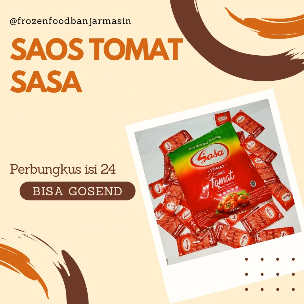 

Saos Sambal Sasa Sachet | Frozen Food Banjarmasin
