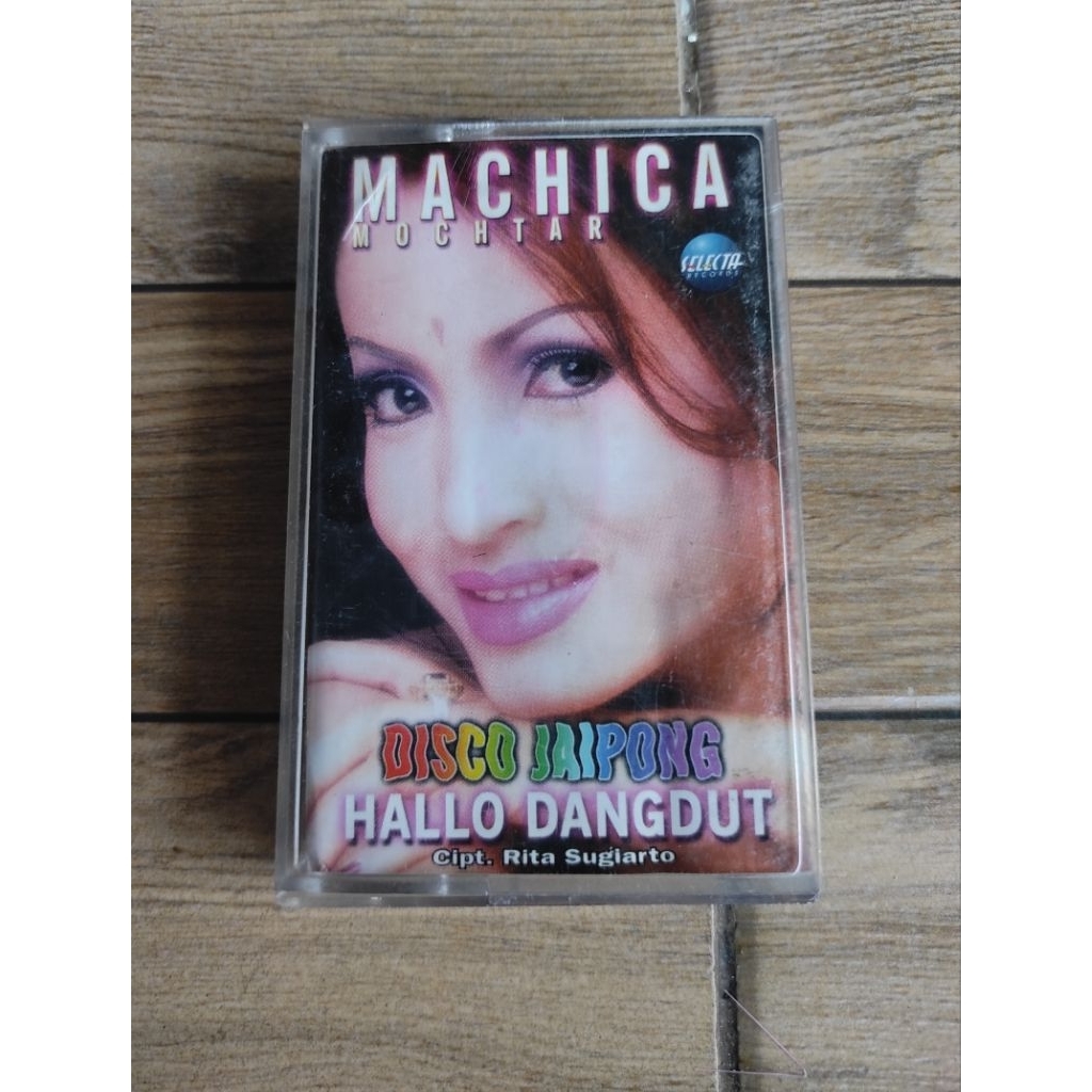 kaset pita MACHICA MOCHTAR "disco jaipong"hallo dangdut