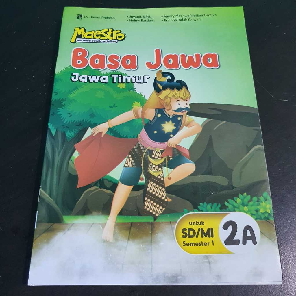 LKS Smt 1 Maestro - Basa Jawa "JAWA TIMUR" 2A SD/MI Kelas 2 Semester 1 - Kurikulum Merdeka