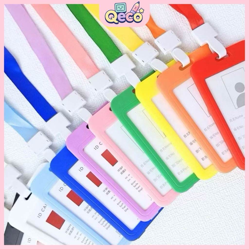 

NameTag Color Lanyard ID Card