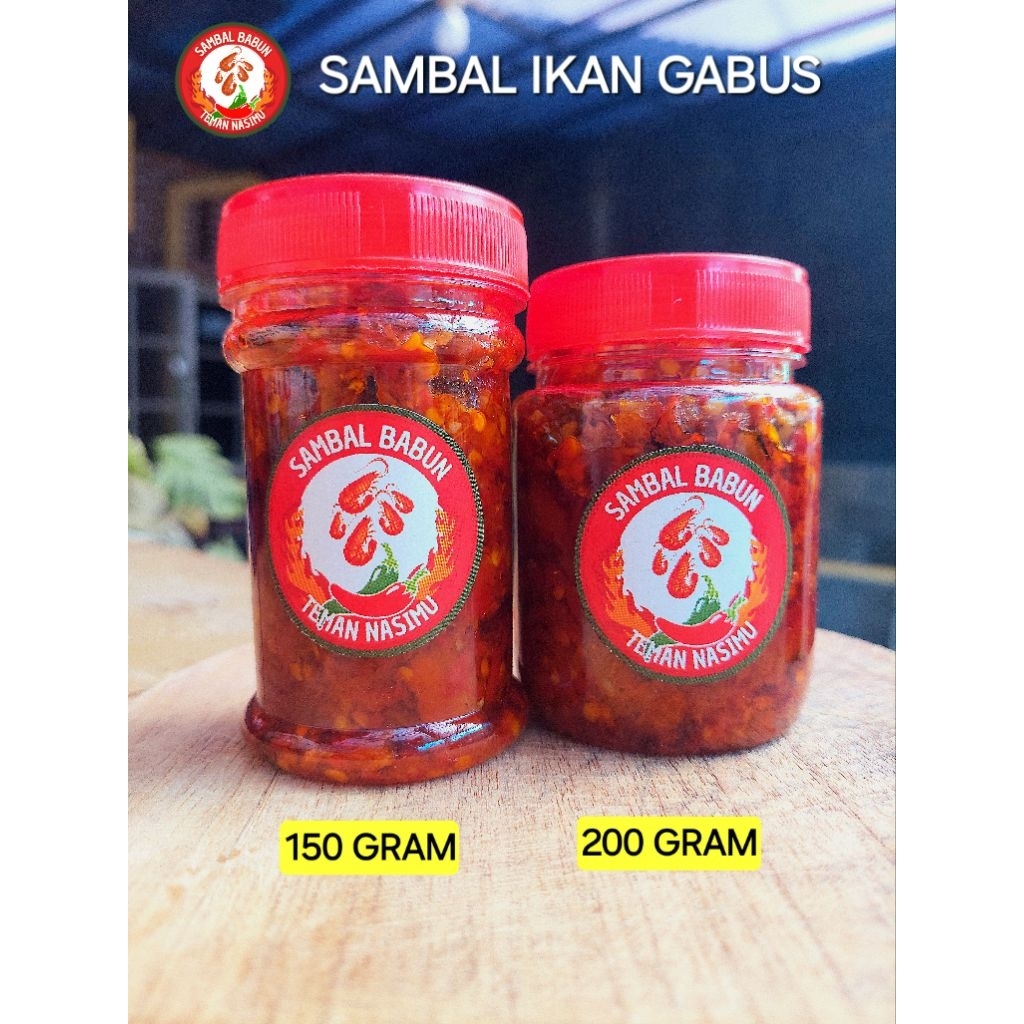 

Sambal Ikan Gabus 200 Gram - Sambal Babun - Sambal Ikan Gabus Babun