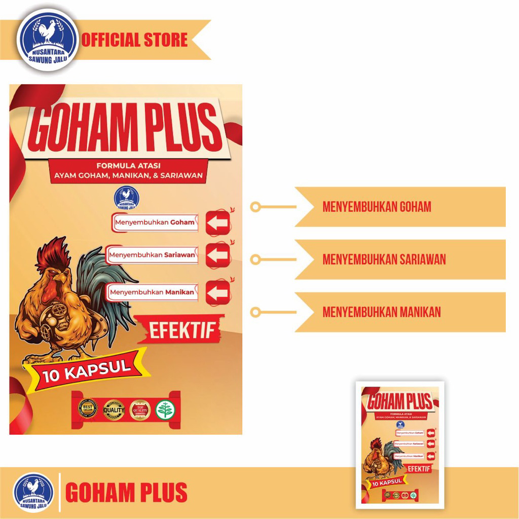 Obat Ayam Goham Plus